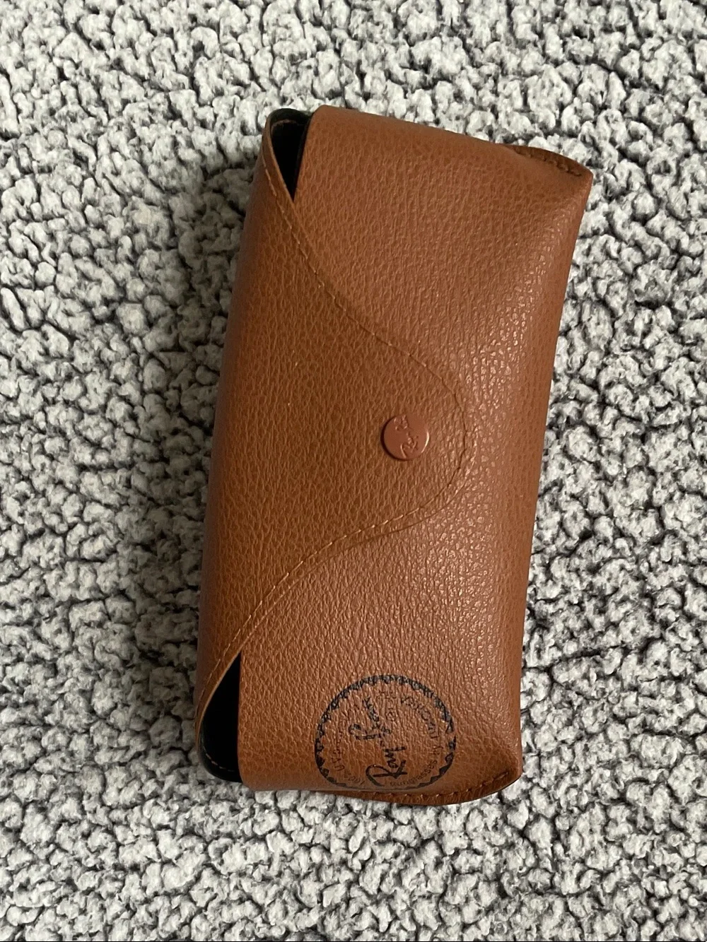 Ray-Ban Brown Leatherette Sunglasses Case